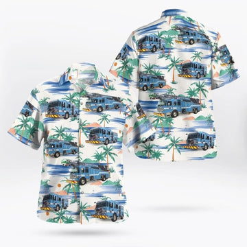 Washington Township, New Jersey, Washington Township Fire Department Whitman Square Fire Company Hawaiian Shirt – Gifts For Firefighters In NJ
