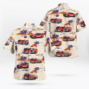 Wayside Fire Company, Tinton Falls, New Jersey Hawaiian Shirt – Gifts For Firefighters In Tinton Falls, NJ