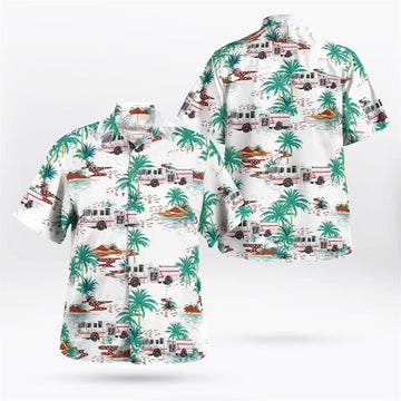 West Caldwell, New Jersey, West Caldwell Fire Department Hawaiian Shirt – Gifts For Firefighters In West Caldwell, NJ