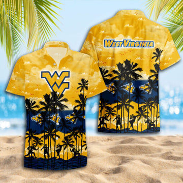 West Virginia Mountaineers Hawaiian Shirt Trending Summer.