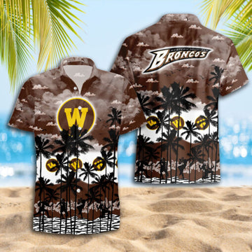 Western Michigan Broncos Hawaiian Shirt Trending Summer.