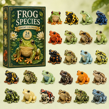 Wild Frog Advent Calendar 2026 - 24-Day Countdown, Acrylic Charms Every Day Bring New Suprises