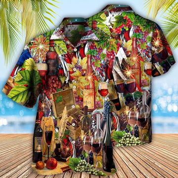 Wine Better For You Independence Day Hawaiian Shirt, 4th Of July Hawaiian Shirt, 4th Of July Shirt