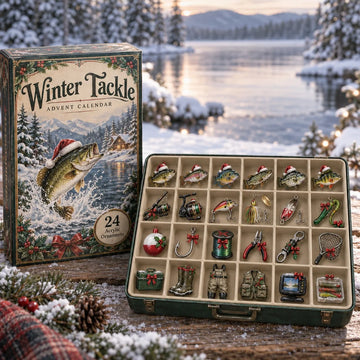 Winter Tackle Advent Calendar 2026 - 24-Day Countdown, Acrylic Charms