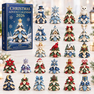 Winter Wonderland Treasures Advent Calendar 2026 - 24-Day Countdown, Acrylic Charms