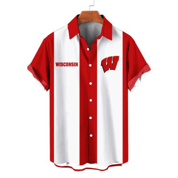 Wisconsin Badgers  Hawaii Shirt Gift For Fans