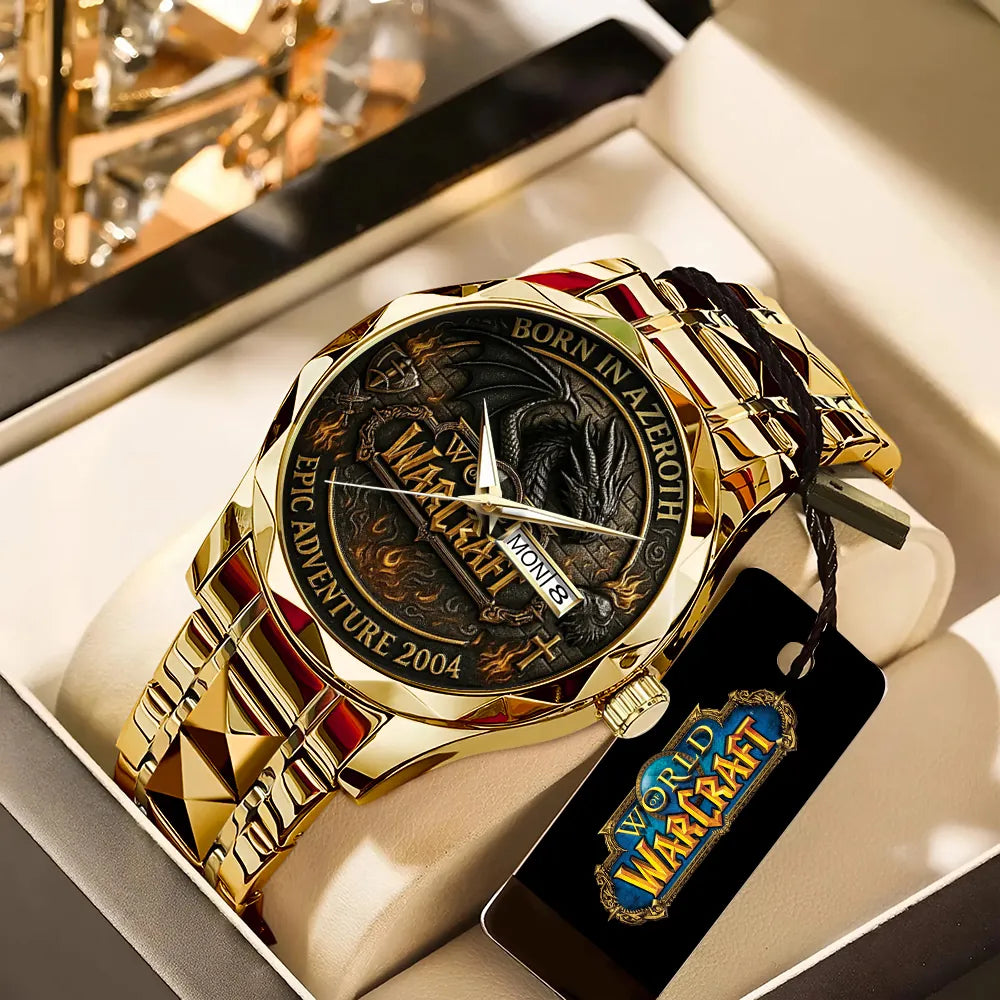 World Of Warcraft Alloy Luxury Quartz Watch – TANTN16264