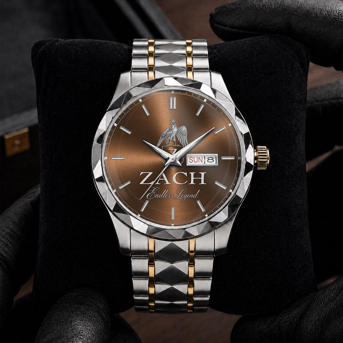 ZACHARY K3579-106 Luxury Alloy-Men Watch, Personalized Premium Gift for Anniversary