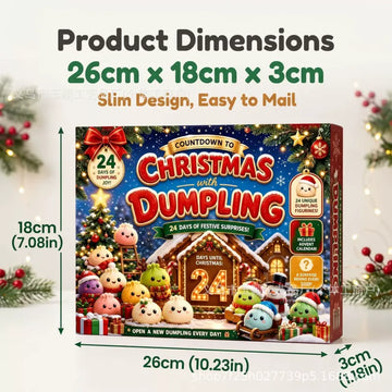 24 Days Christmas Advent Calendar Kawaii Squishy Toys Holiday Countdown Box for Kids And Adults