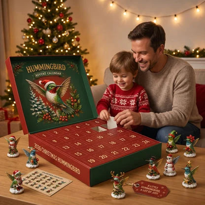 2026 Christmas Hummingbirds Advent Calendar