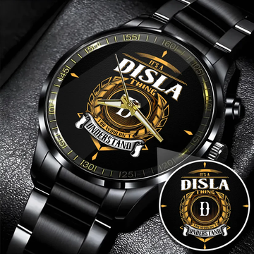 DISLA K3579-01 Personalized Watch, Premium Gift for Anniversary