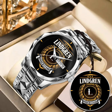 LINDGRENK3579-02 Luxury Alloy-Men Watch, Personalized Premium Gift for Anniversary