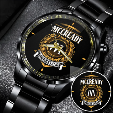 MCCREADY K3579-01 Personalized Watch, Premium Gift for Anniversary