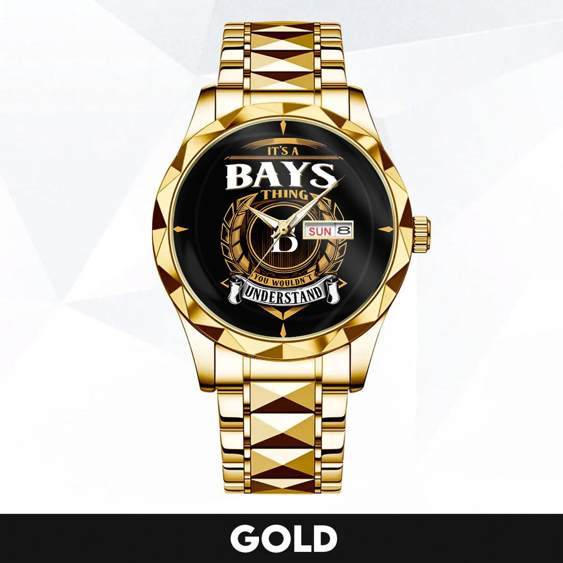 BAYSK 3579-02 Luxury Alloy-Men Watch, Personalized Premium Gift for Anniversary