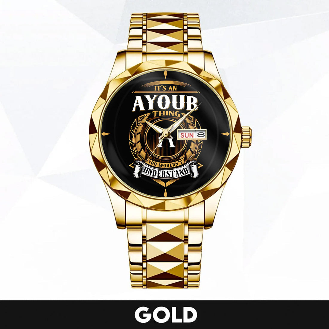 AYOUBK 3579-02 Luxury Alloy-Men Watch, Personalized Premium Gift for Anniversary