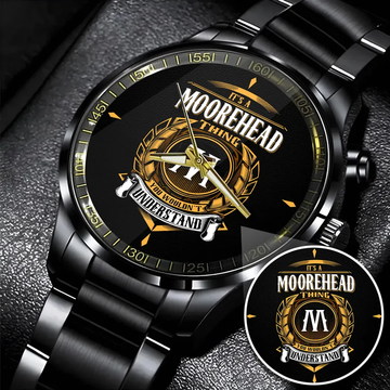 MOOREHEAD K3579-01 Personalized Watch, Premium Gift for Anniversary