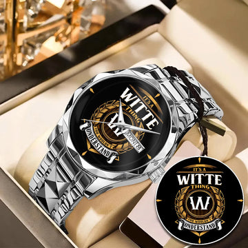 WITTE K3579-02 Luxury Alloy-Men Watch, Personalized Premium Gift for Anniversary