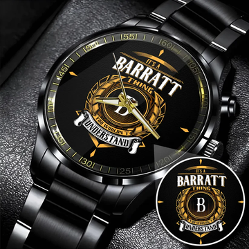 BARRATT K3579-01 Personalized Watch, Premium Gift for Anniversary