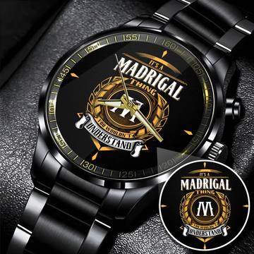 MADRIGAL K3579-01 Personalized Watch, Premium Gift for Anniversary