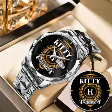 KITTY K3579-02 Luxury Alloy-Men Watch, Personalized Premium Gift for Anniversary
