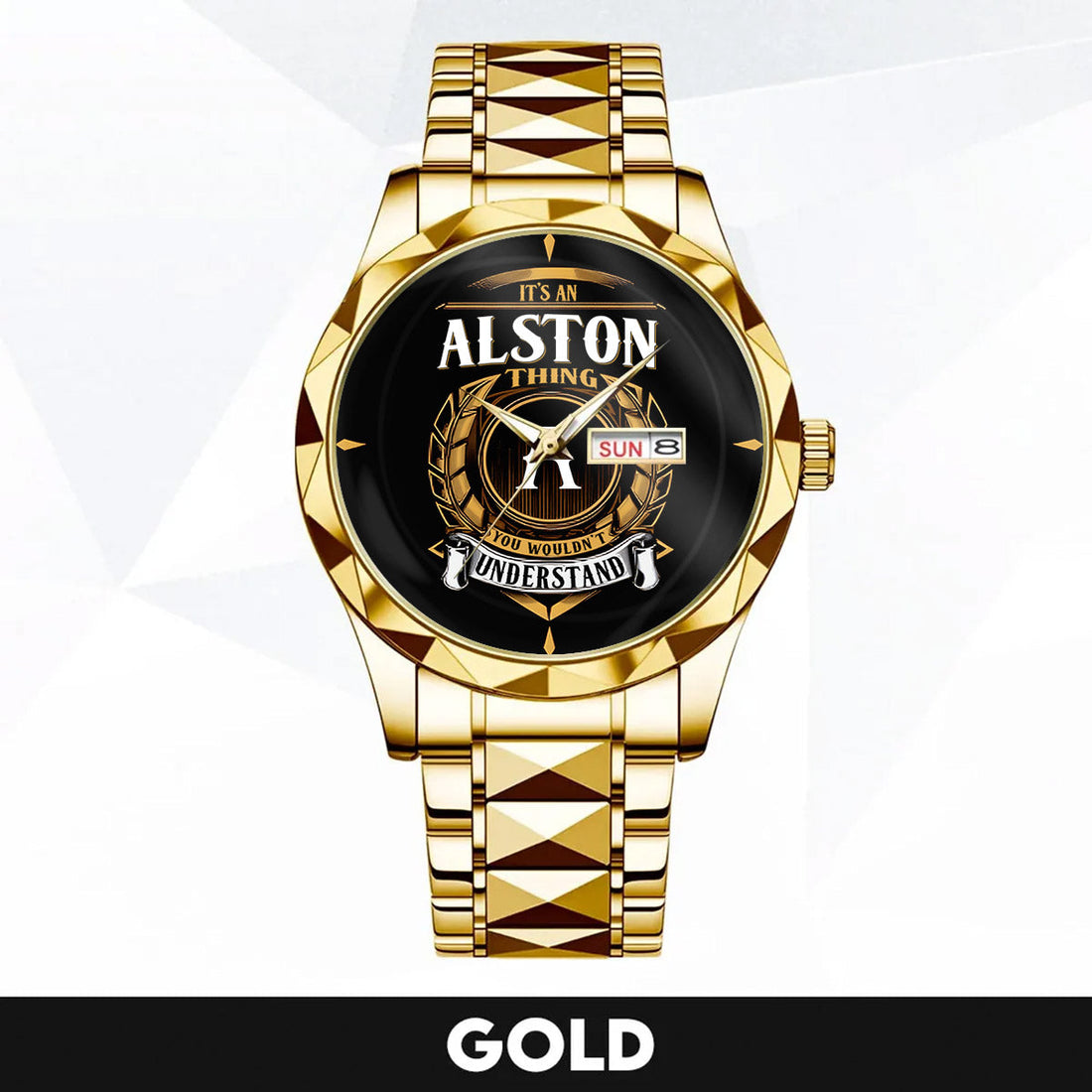 ALSTONK 3579-02 Luxury Alloy-Men Watch, Personalized Premium Gift for Anniversary
