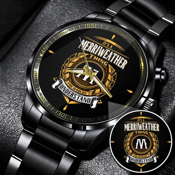 MERRIWEATHER K3579-01 Personalized Watch, Premium Gift for Anniversary