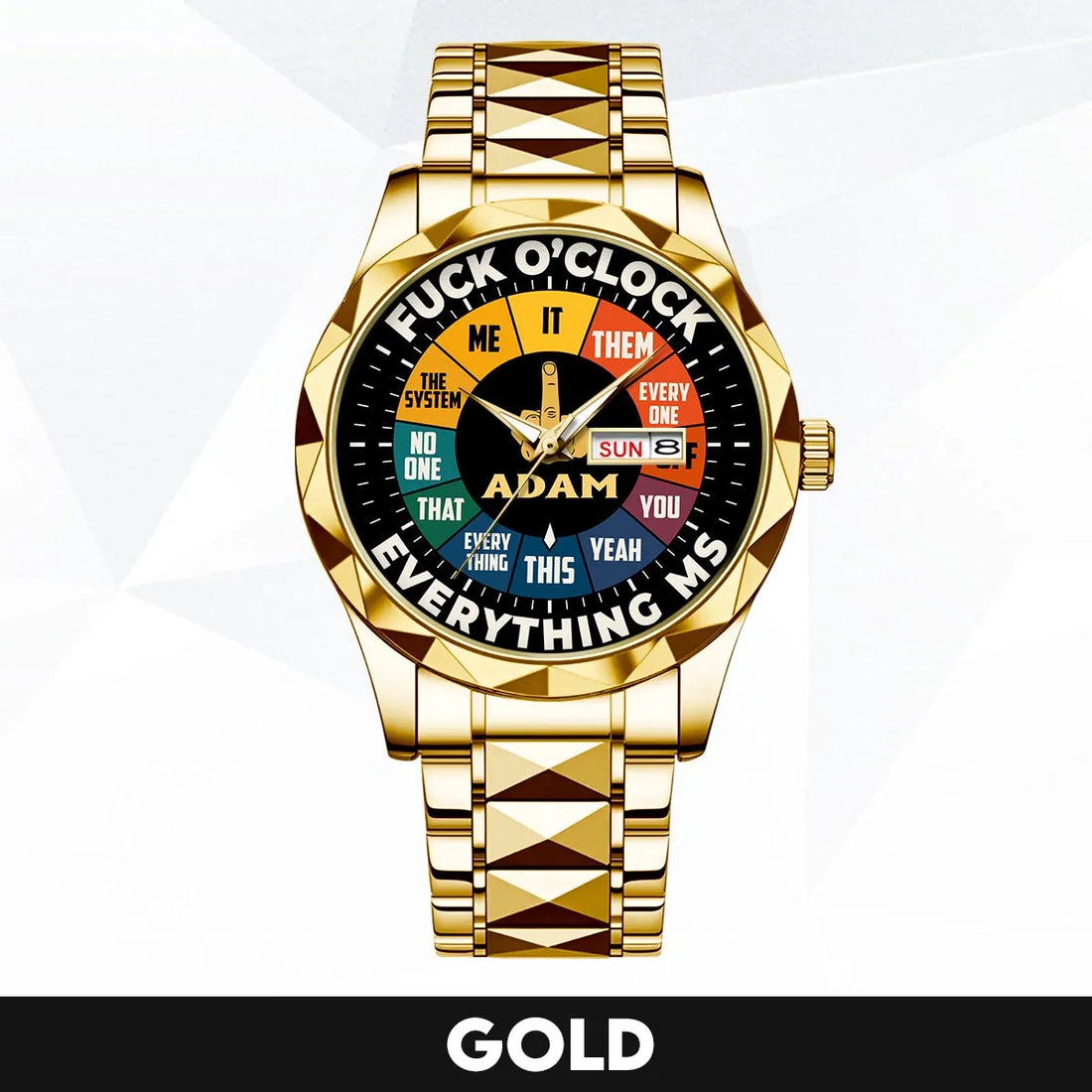 ADAM 13K1-438 Luxury Alloy-Men Watch, Personalized Premium Gift for Anniversary