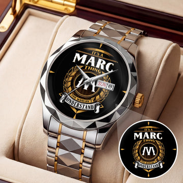 MARC K3579-02 Luxury Alloy-Men Watch, Personalized Premium Gift for Anniversary