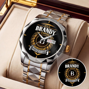 BRANDY K3579-02 Luxury Alloy-Men Watch, Personalized Premium Gift for Anniversary