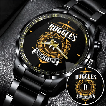 RUGGLES K3579-01 Personalized Watch, Premium Gift for Anniversary
