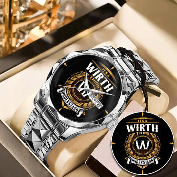 WIRTH K3579-02 Luxury Alloy-Men Watch, Personalized Premium Gift for Anniversary