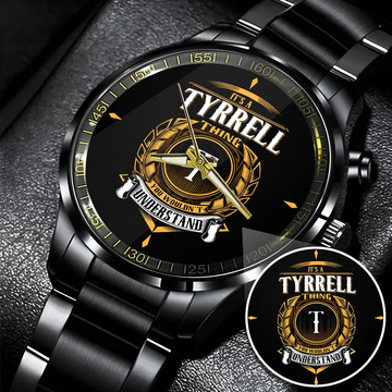 TYRRELL K3579-01 Personalized Watch, Premium Gift for Anniversary