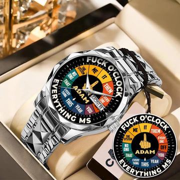 ADAM 13K1-438 Luxury Alloy-Men Watch, Personalized Premium Gift for Anniversary