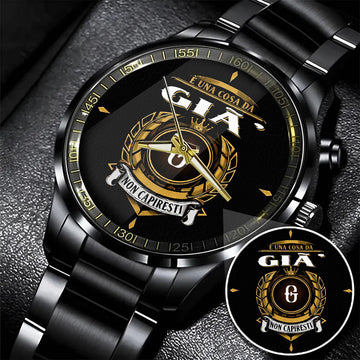 GI脙 IT01-P101 Personalized Watch, Premium Gift for Anniversary