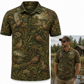 Pheasant Polo Shirt VCP1004