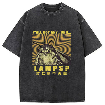 Personality fashion Moth Obsessed With The Light Washed T-Shirt