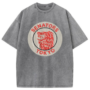 Personality fashion Tokyo Senators Washed T-Shirt