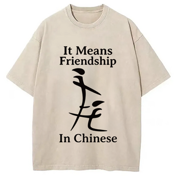 Personality fashion Funny Inappropriate Meme Washed T-Shirt