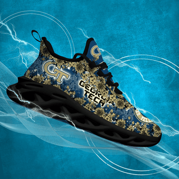 Eorgia Tech Yellow Jackets NCAA-max Soul Sneakers For This Season Love Sport All Size Printing Sneaker For Men For Women Perfect Choice