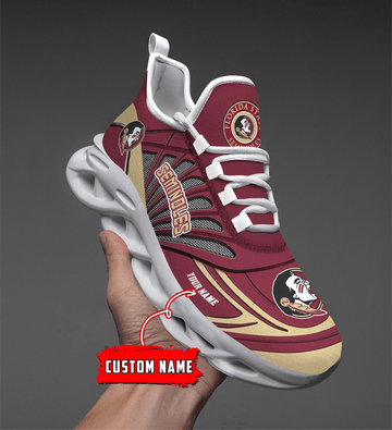 Custom Name -Florida State Seminoles Personalize Max Soul Shoes Sport Sneakers