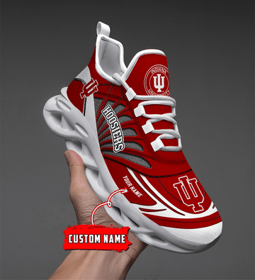Custom Name -Indiana Hoosiers Personalize Max Soul Shoes Sport Sneakers
