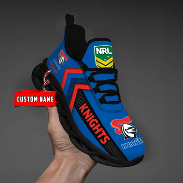 Newcastle Knights-Custom Name-Personalize Max Soul Shoes Sport Sneakers