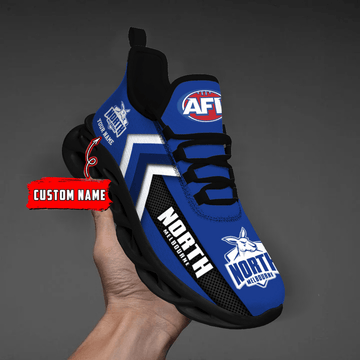North Melbourne Kangaroos-Custom Name-Personalize Max Soul Shoes Sport Sneakers