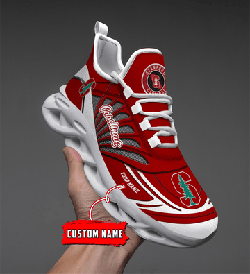 Custom Name -@/Stanford Cardinal -Personalize Max Soul Shoes Sport Sneakers