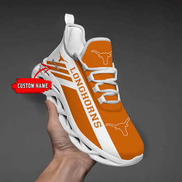 Texas Longhorns-Custom Name -Personalize Max Soul Shoes Sport Sneakers