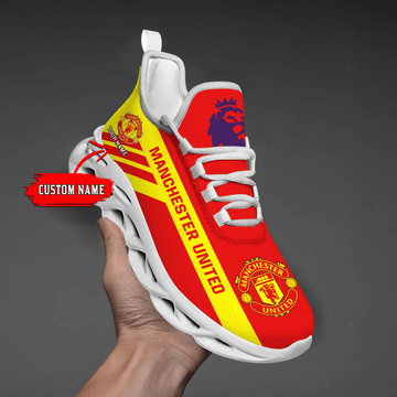 Custom Name -Manchester United-Personalize Max Soul Shoes Sport Sneakers-EPL