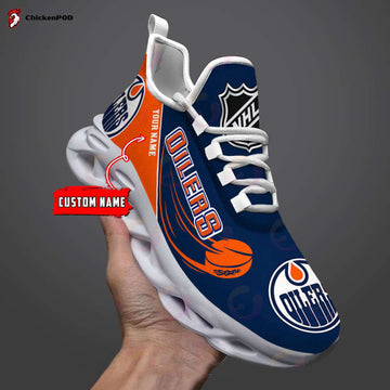 Custom Name NHL Edmonton Oilers Personalized Max Soul Shoes Sneakers