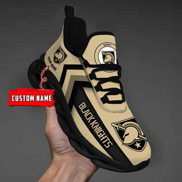 Army Black Knights Custom Name Max Soul Shoes Chunky Sneakers