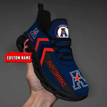 American Athletic Conference Custom Name Max Soul Shoes Chunky Sneakers