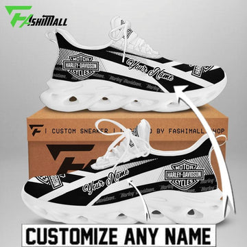 Harley Davidson Custom Name Max Soul Shoes Sneakers CUSTOM SNEAKER -G